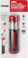 Prime 2-in-1 Collapsible 22-LED Worklight - Red/Black Perspective: Main