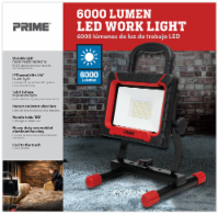 Prime 6000 Lumen LED Work Light - Red Perspective: Main