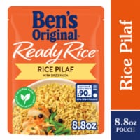 BEN'S ORIGINAL Ready Rice Rice Pilaf Flavored Rice, Easy Dinner Side, 8.8 oz Pouch Perspective: Main