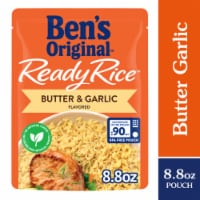 Ben's Original Ready Rice Butter and Garlic Flavored Rice, Easy Dinner Side, 8.8 oz Pouch Perspective: Main