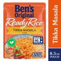 BEN'S ORIGINAL Ready Rice Tikka Masala Flavored Rice, Easy Dinner Side, 8.5 oz Pouch Perspective: Main