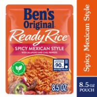 Ben's Original Ready Rice Spicy Mexican Style Flavored Rice, Easy Dinner Side, 8.5 oz Pouch Perspective: Main