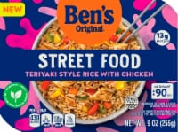 Ben's Original™ Street Food Teriyaki Style Rice with Chicken Entree Perspective: Main