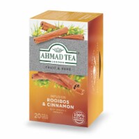 Ahmad Tea Rooibos & Cinnamon Herbal Tea (Pack of 3)