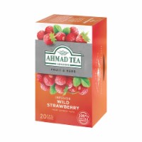 Ahmad Tea Wild Strawberry Herbal Tea Perspective: Main