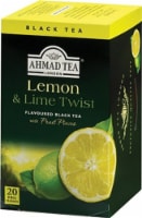 Ahmad Tea Lemon and Lime Twist Black Tea (Pack of 3)