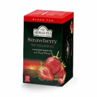 Ahmad Tea Strawberry Sensation Black Tea (Pack of 3)