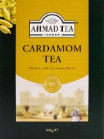 Ahmad Tea Black Tea, Cardamom Loose Leaf, 500g - Caffeinated and Sugar-Free