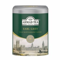 Ahmad Tea Earl Grey Black Loose Leaf Tea in Tin (Pack of 3)
