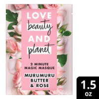 Love Beauty and Planet Blooming Strength & Shine Murumuru Butter & Rose Hair Mask Perspective: Main