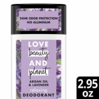 Love Beauty and Planet Aluminum-Free Argan Oil & Lavender Vegan Deodorant Stick