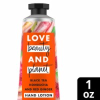 Love Beauty and Planet Black Tea Kombucha and Red Ginger Hand Lotion