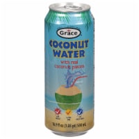 Grace® Coconut Bottled Water Perspective: Main
