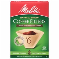 Melitta® Super Premium #6 Paper Cone Coffee Filters