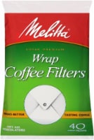Melitta® Super Premium Wrap Coffee Filters Perspective: Main