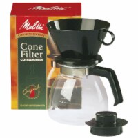Melitta® Pour-Over Glass Carafe Brewing Cone