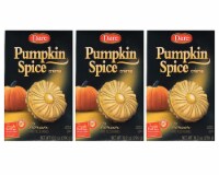 Dare Pumpkin Spice Creme Filled Cookies (3 Pack, Total of 30.6oz) Perspective: Main