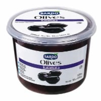Sardo Kalamata Olives Perspective: front