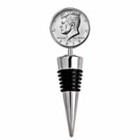 UPM Global 15200 4 x 1.3 in. JFK Half Dollar Coin Wine Stopper