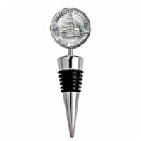 UPM Global 15202 4 x 1.3 in. JFK Bicentennial Half Dollar Coin Wine Stopper