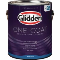 Glidden One Coat Exterior Paint + Primer Semi-Gloss Ultra Deep Base 1 Gallon
