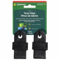 Coghlan's Tarp Clips - 2 Pack - Black