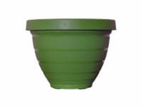 Akro-Mils® Rings Self-Watering Planter - Grassy Green Perspective: Main