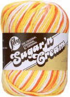 Lily Sugar'n Cream Yarn - Ombres Super Size-Creamsicle