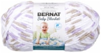Bernat Baby Blanket Big Ball Yarn-Little Lilac Dove Print