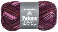 Patons Kroy Socks Yarn-Amethyst Stripes