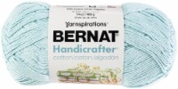 Bernat Handicrafter Cotton Yarn - Solids-Robin's Egg