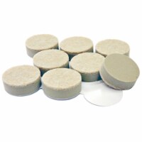 Richelieu America 235696 1 in. TruGuard Round Self Leveling Heavy Duty Self Adhesive Felt Pad