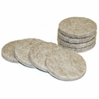 Richelieu America 235739 1.5 in. TruGuard Heavy-Duty Self Adhesive Round Felt Pads, Tan - Pac