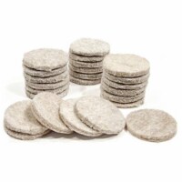 Richelieu America 235731 1.5 in. TruGuard Heavy-Duty Self Adhesive Round Felt Pads, Tan - Pac