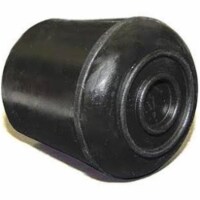Richelieu America 235878 0.87 in. TG Black Rubber Tip - Pack of 4