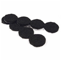 Richelieu America 235976 1 in. TruGuard Round Heavy Duty Self-Adhesive Felt Pads, Black - Pac