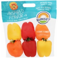 Sunset® Rainbow Sweet Bell Peppers Perspective: Main