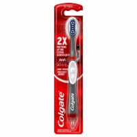 Colgate® 360® Optic White® Soft Sonic Powered Toothbrush with Tongue and Cheek Cleaner
