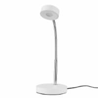 Globe Energy Star Cory LED Desk Lamp - Matte White Perspective: Main