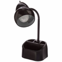 Gro Well Globe Electric Organizer Desk Lamp, Black