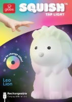 Leo Lion Color Changing LED Rechargeable Silicone Night Light Perspective: Main