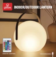 Globe LED Outdoor Portable RGB Color Changing Sphere Lantern Perspective: Main