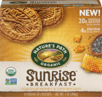 Nature's Path Organic® Sunrise Honey & Chia Breakfast Biscuits Perspective: Main
