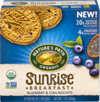 Nature's Path Organic® Sunrise Blueberry & Chia Breakfast Biscuits Perspective: Main