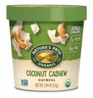 Nature's Path Organic® Coconut Cashew Oatmeal Cup Perspective: Main