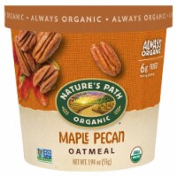 Nature's Path Organic® Maple Pecan Oatmeal Cup Perspective: Main