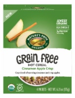 Nature's Path Organic Grain Free Cinnamon Apple Crisp Hot Cereal Packets Perspective: Main