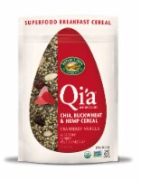 Nature's Path Organic® Qi'a™ Cranberry Vanilla Cereal Topper Perspective: Main