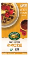 Nature's Path Organic Gluten Free Homestyle Waffles Perspective: Main