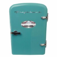 Frigidaire Portable Retro 6-can Mini Fridge, Blue